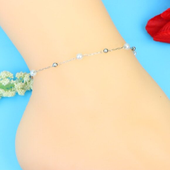 Elegant Handmade Anklet – Perfect for Women & Girls | Ideal Gift Option, DYC1244 - Picture 1 of 12